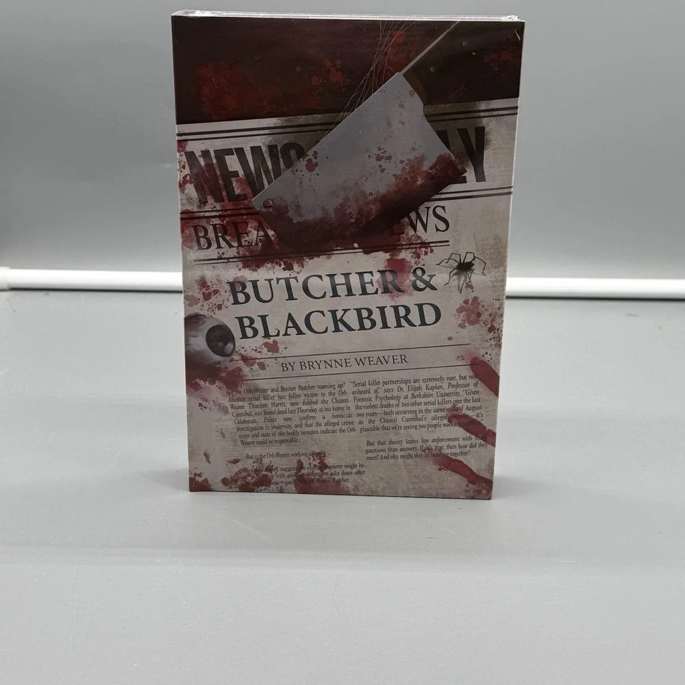 Dark And Disturbed BUTCHER & BLACKBIRD Brynne Weaver SPRAYED EDGES
